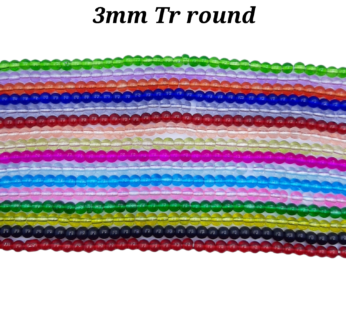 3mm Trans round