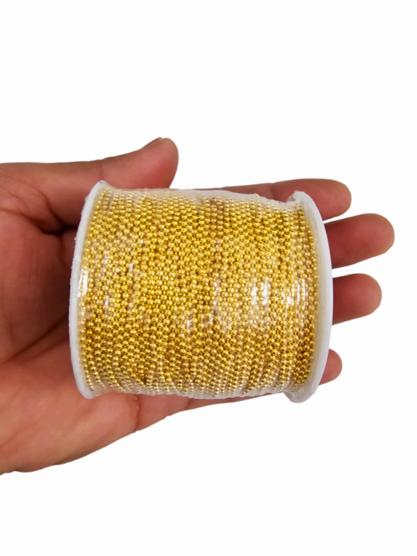 Golden ball chain