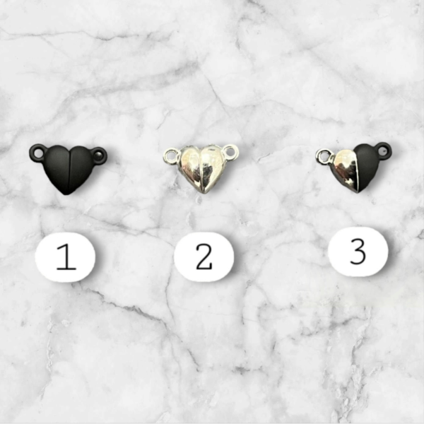 Magnet heart charms