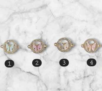 A.D Butterfly charms
