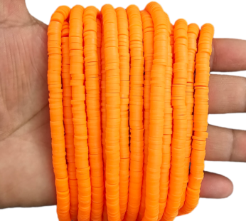 Orange fimo ring