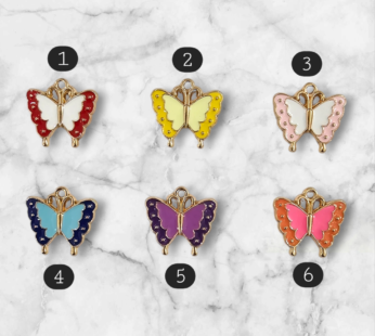 Butterfly charms