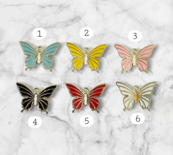 Butterfly charms